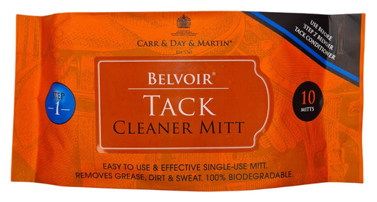 CARR & DAY & MARTIN BELVOIR STEP 1 TACK CLEANER MITT