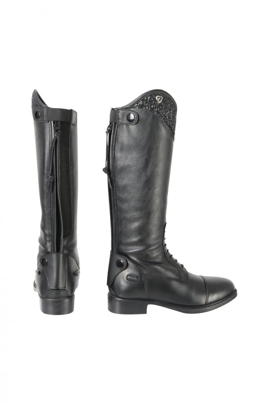 HY Erice Glitter Top Kids Riding Boots